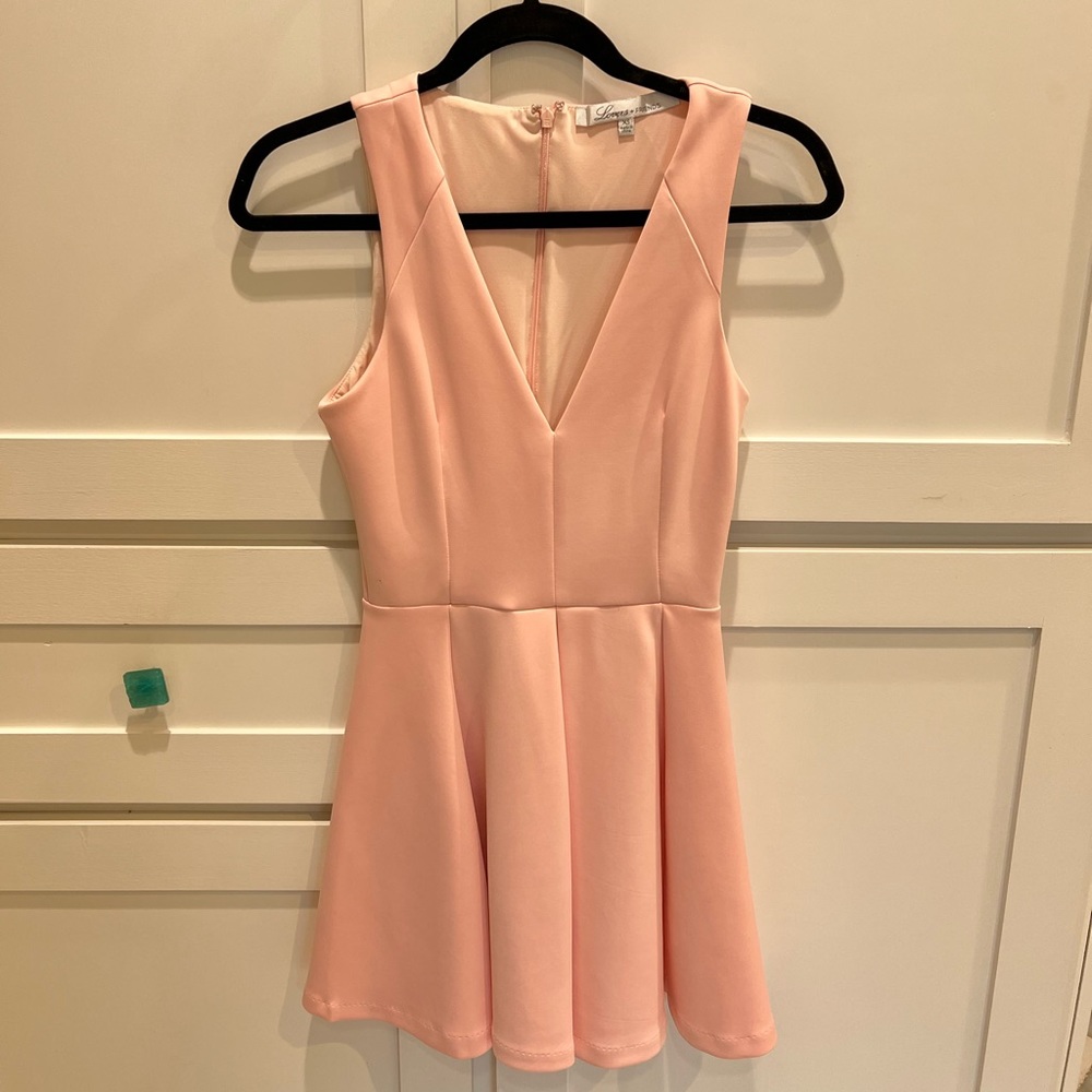 Lovers & Friends Light Pink Mini Dress